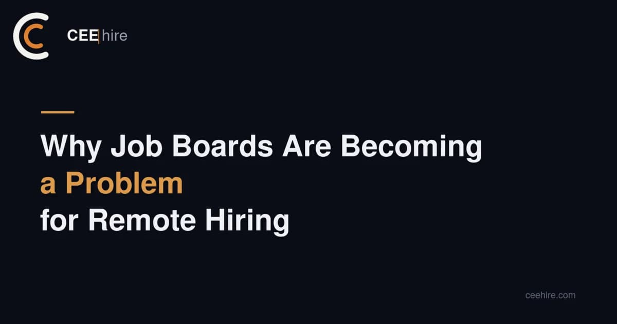 Why Job Boards Are Becoming a Problem for Remote Hiring